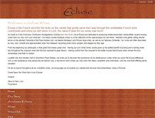 Tablet Screenshot of eclusewines.com